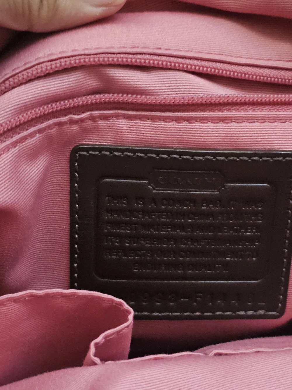 Coach Brown Signature Tote Bag